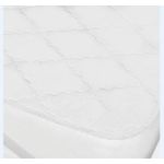 Cubrecolchón Acolchado Pinsonic con Faldón Ajustable, Base y Parte Superior 100 % de Poliéster, Relleno 100 % de Poliéster, Tamaño Full XL, 4 oz